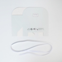 Коробка для цветов складная, мятная «Счастье ждёт тебя», 17 × 13 × 7 см Коробка для цветов складная, мятная «Счастье ждёт тебя», 17 × 13 × 7 см