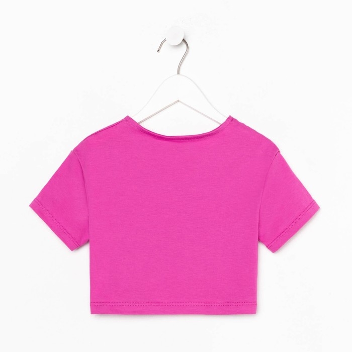 Футболка детская укороченная &laquo;Icon&raquo; Минни Маус, цвет розовый