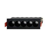 Светильник встраиваемый, ARTIN, прямоугольный 148х45х55мм LED 10Вт 800Лм 4200К Al черный 599 Светильник встраиваемый, ARTIN, прямоугольный 148х45х55мм LED 10Вт 800Лм 4200К Al черный 599