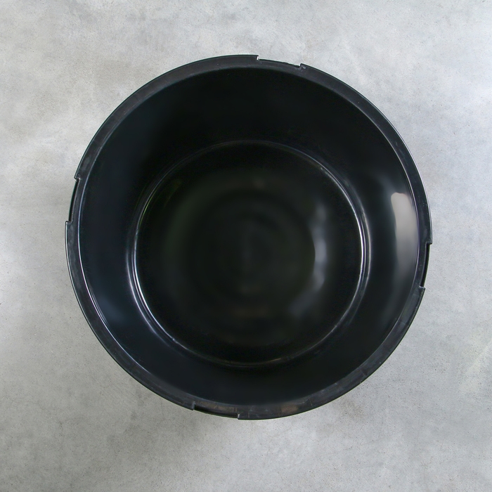 Таз строительный, 120 л, круглый, морозостойкий, ударопрочный, пластик