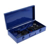 Аппарат для сварки пластиковых труб ТУНДРА, 1000 Вт, комплект насадок 20-50 мм, 50-300&deg;