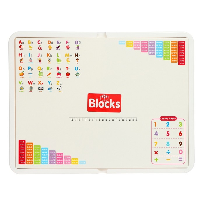 Игровой набор &laquo;Стол со стульчиком&raquo;, конструктор, 60 деталей