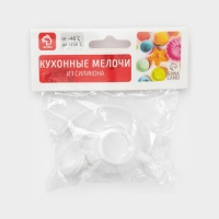 Ситечко для чая Доляна &laquo;Чайник&raquo;, 5,5 см, цвет белый