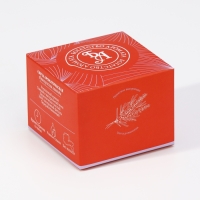 Свеча ароматическая из соевого воска с сухоцветом "Гардения" 4,5х6 см, 80 г