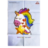 Пиксель-пазл 1500 элементов «Единорог» Пиксель-пазл 1500 элементов «Единорог»