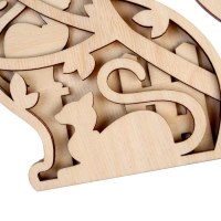 Роспись по дереву «Кошка» Роспись по дереву «Кошка»