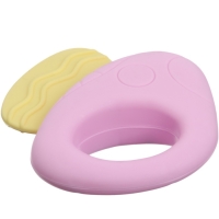 Набор прорезывателей силиконовых &laquo;Малышу&raquo;, с погремушкой, 3 шт., Крошка Я