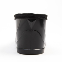 Галоши садовые с утеплителем , размер 36, чёрный, ПВХ
