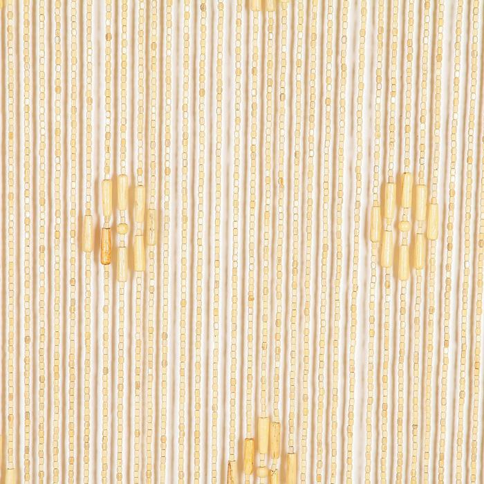 Занавеска декоративная «Шарики», 90×195 см, 52 нити, дерево Занавеска декоративная «Шарики», 90×195 см, 52 нити, дерево