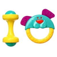 Набор погремушек &laquo;Маленькие радости&raquo;, 2 шт, цвет МИКС