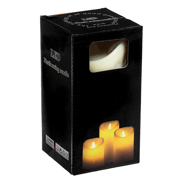 Свеча светодиодная &laquo;Романтика&raquo;, горит жёлтым