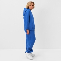 Костюм детский (худи, брюки) MINAKU: Basic Line KIDS, oversize, цвет синий, рост 140 Костюм детский (худи, брюки) MINAKU: Basic Line KIDS, oversize, цвет синий, рост 140