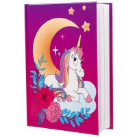 Блокнот А6, 40 листов в твёрдой обложке, Минни Маус