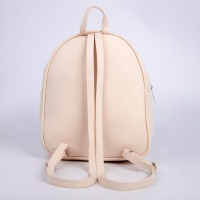 Рюкзак школьный текстильный &laquo;Цветы&raquo;, 27х10х23 см, отдел на молнии, цвет розовый