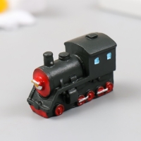 Фигурка для флорариума полистоун "Ретро поезд" 4х1,5х2,5 см Фигурка для флорариума полистоун "Ретро поезд" 4х1,5х2,5 см