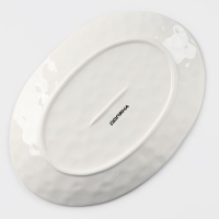 Блюдо фарфоровое Доляна &laquo;Космос&raquo;, 30,8&times;21,7&times;3,3 см, цвет синий