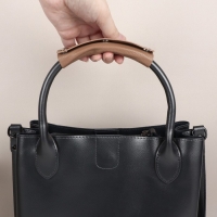 Накладки на ручку для сумки, на кнопках, 13 &times; 9 см, 2 шт, цвет коричневый