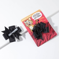 Заколка для волос с бантом &laquo;Котик&laquo; 10 х 14 см