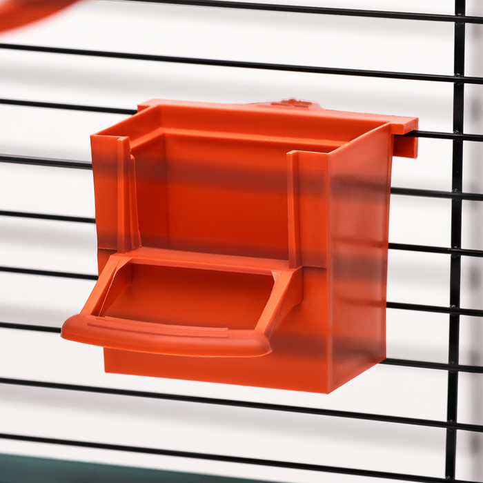 Клетка пролётная 2 яруса, 100 х 37 х 37 см, микс цветов Клетка пролётная 2 яруса, 100 х 37 х 37 см, микс цветов