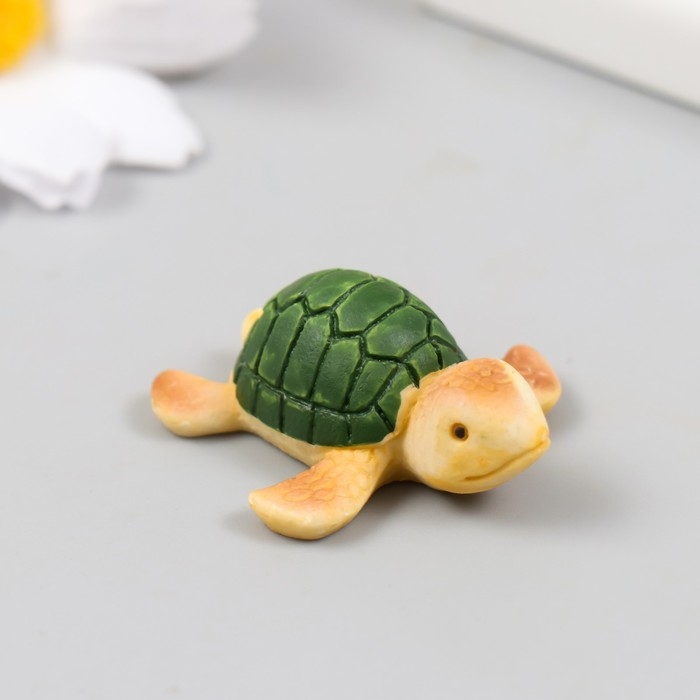 Фигурка для флорариума полистоун Фигурка для флорариума полистоун "Черепашонок" 4,2х3,5 см