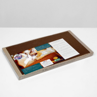 Домашняя когтеточка-лежанка для кошек, 56 &times; 30 см