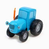 Автомойка «Синий трактор», поливает водой, свет, звук Автомойка «Синий трактор», поливает водой, свет, звук