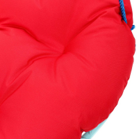 Качели "Гнездо" с подушкой d 90 см, макс нагрузка 80 кг, красная подушка