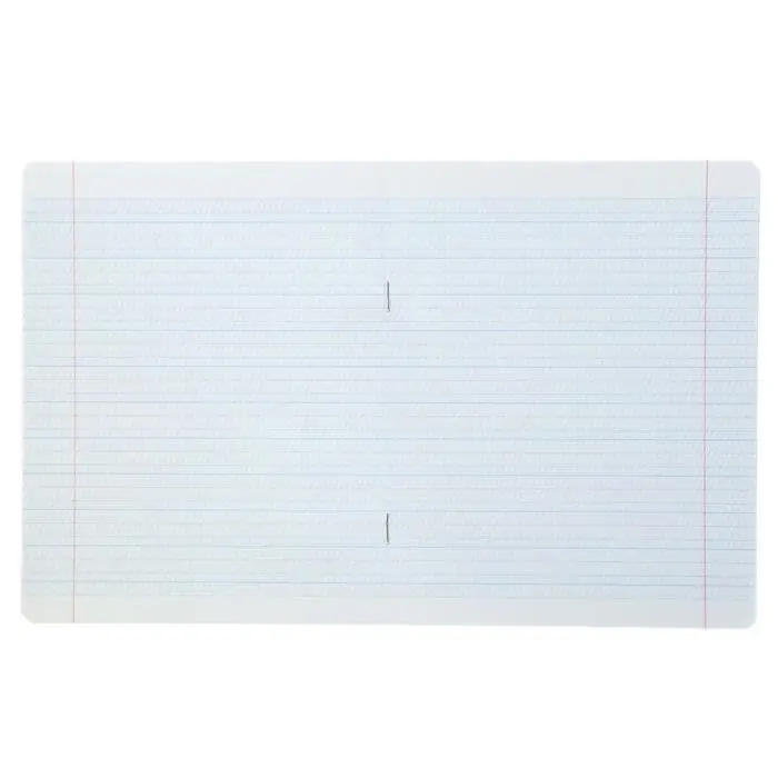 Тетрадь 12 листов в частую косую линейку, с дополнительной горизонтальной линией, МИКС