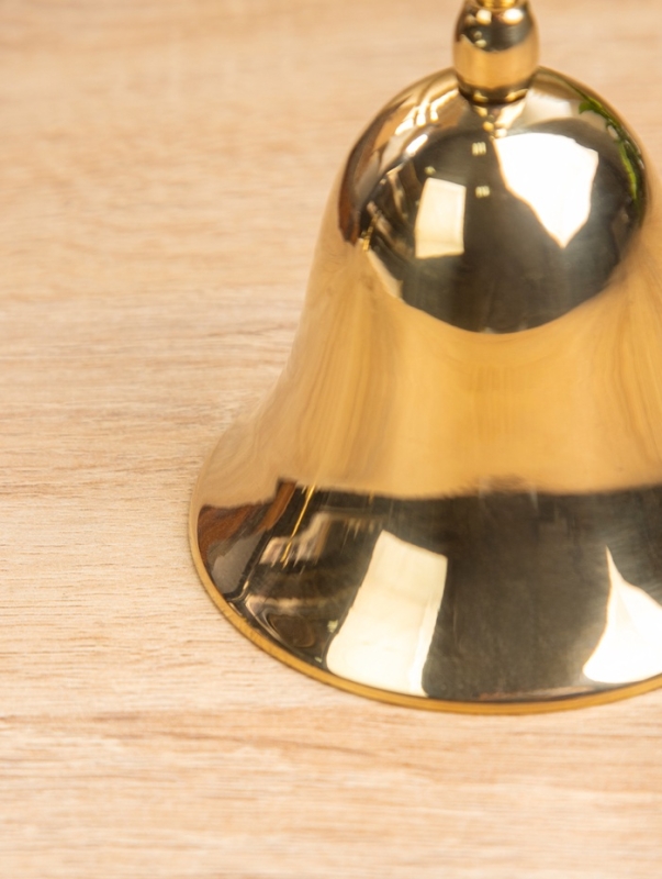 Колокольчик, латунь 8х8х14 см