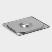 Крышка к гастроемкости 1/2 325x265 мм, толщина 0,8 мм