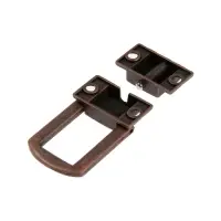 Замок-защелка на ящик ZM01, 3.2&times;2.5 см, цвет медь