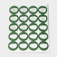 Набор стеклянных баночек для специй с деревянной крышкой BellaTenero &laquo;Эко&raquo;, 120 мл, 4&times;11 см, 12 шт