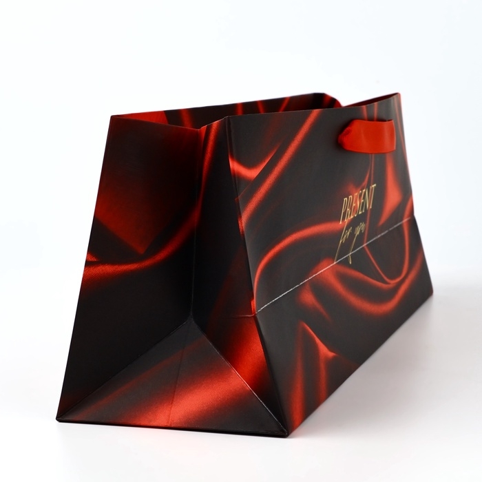 Пакет под бутылку горизонтальный &laquo;Тебе подарок&raquo;, 36 &times; 10 &times; 13 см