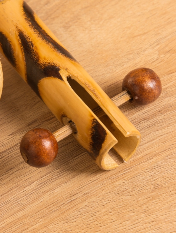 Сувенирный музыкальный инструмент &laquo;Маракас-Стучалка&raquo;, 24&times;15&times;7 см