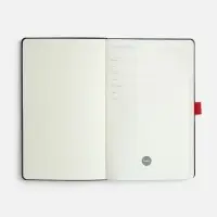 Ежедневник Lungo, недатированный, красный