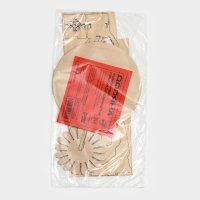 Салфетница деревянная &laquo;Индийская красавица&raquo;, с подставкой под зубочистки, 25&times;13&times;13 см