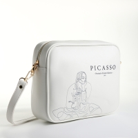 Сумка женская через плечо TEXTURA, маленького размера, цвет белый Сумка женская через плечо TEXTURA, маленького размера, цвет белый