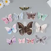 Набор магнитов на холодильник &laquo;Мрамор с золотом&raquo;, 12 шт., картон, h=4-10 см