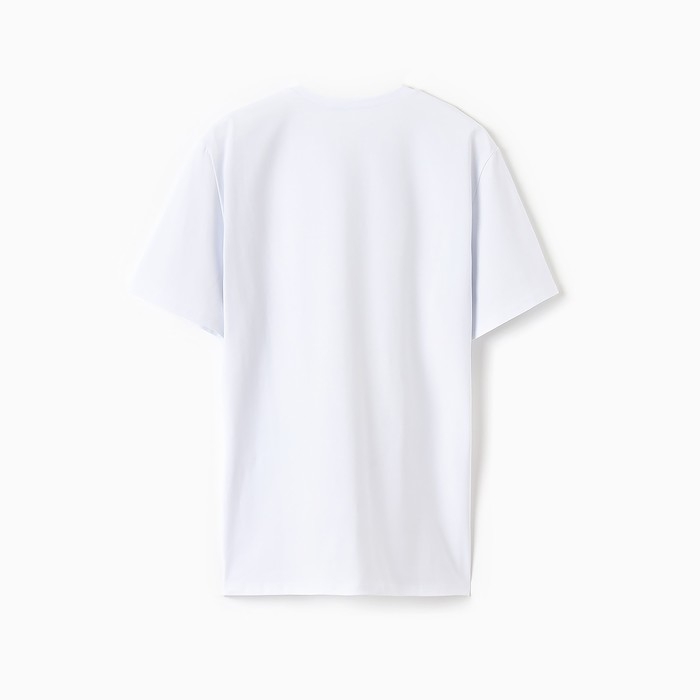 Футболка мужская MINAKU REGULAR FIT: цвет белый, р-р 52