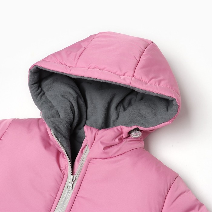 Комплект зимний для девочки, цвет розовый, рост 110-116 см