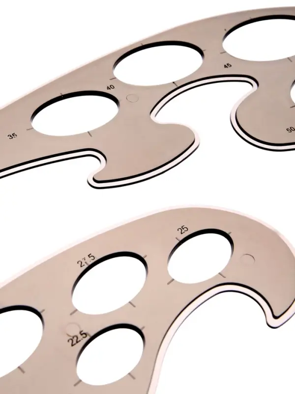 Лекало набор 3 штуки