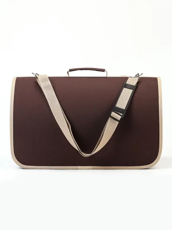 Сумка - переноска для животных &laquo;Мишка&raquo;, 46&times;28&times;29 см, коричневая