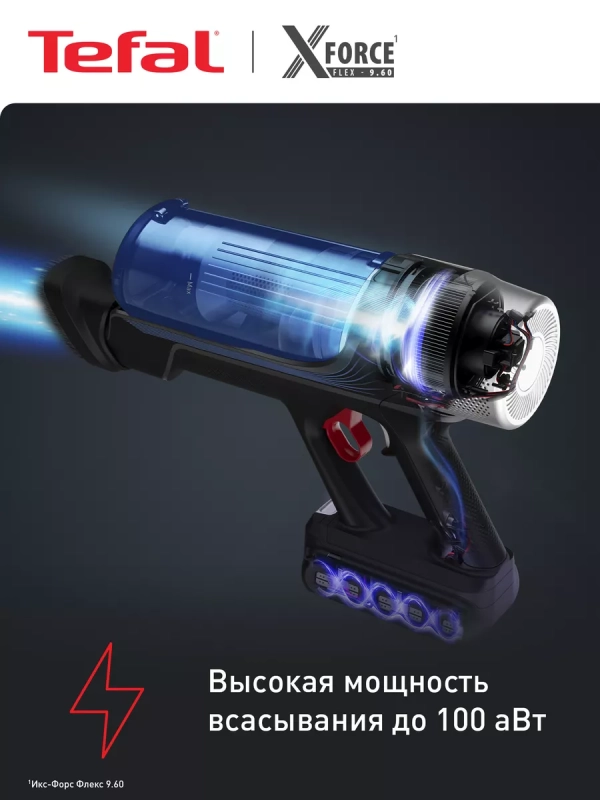 Беспроводной пылесос X-Force Flex 9.60 Aqua TY20C7WO