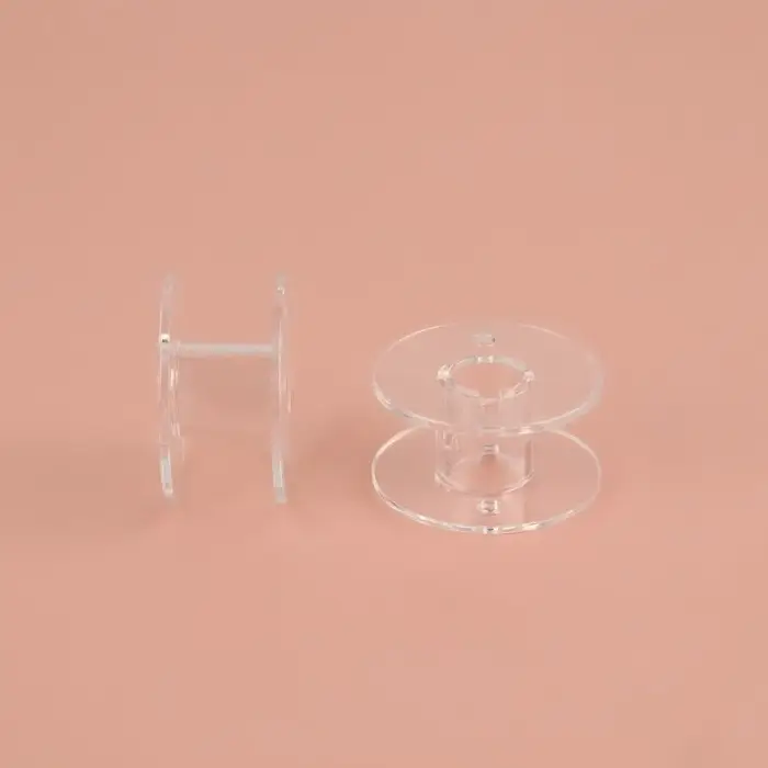 Набор шпулек, d=2 см, 10 шт., прозрачный