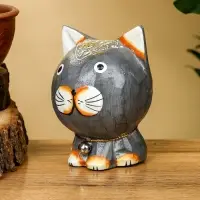 Сувенир &laquo;Котик&raquo;, 8&times;7&times;10 см, дерево, серый