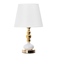 Лампа настольная "Суть" 1х40Вт Е27 золото 22х22х36см