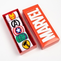 Набор носков Мстители, 5 пар, 22-24 см Набор носков Мстители, 5 пар, 22-24 см