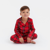 Пижама детская KAFTAN "Клетка" р.28 (86-92) Пижама детская KAFTAN "Клетка" р.28 (86-92)