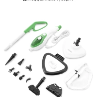 Паровая швабра с насадками для пола КТ-1004