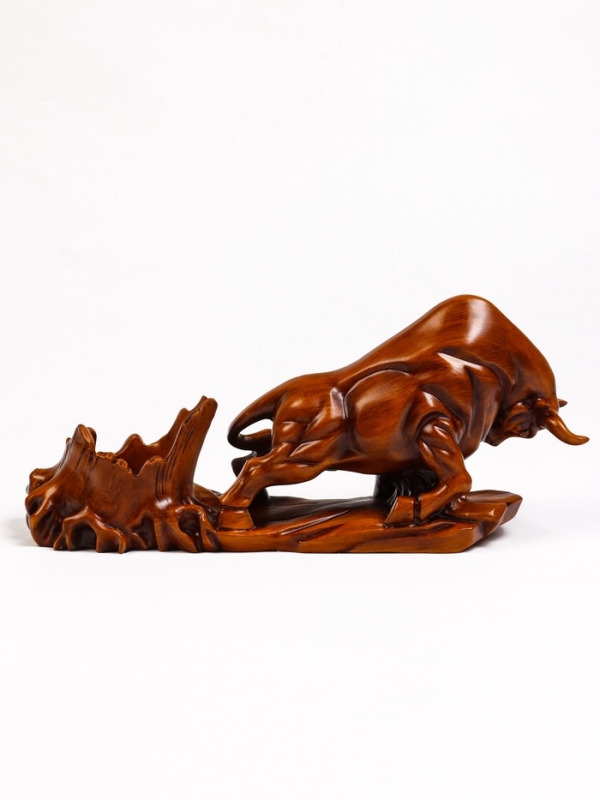 Подставка для бутылки "Бык" под дерево, 49.11.22см